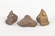 Sæt med tre orientalske fingerringe i bronze.