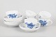L'Art præsenterer: Meissen Blå Blomst, sæt med seks kaffekopper med underkopper.