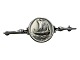 Georg Jensen sølvBroche med vikingeskib