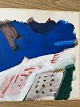 Ole Buus Larsen præsenterer: Gouache - Komposition - Ved Stranden - af den svenske kunstner Lars Bertle.