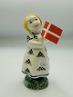Pige Figur Marselis Alumina Denmark 