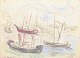 L'Art præsenterer: Jens Søndergaard, skibe på havet.