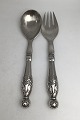 Danam Antik præsenterer: Georg Jensen Sølv Ornamental Salatsæt No. 159