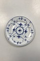 Danam Antik præsenterer: Royal Copenhagen Musselmalet Riflet Hotel Kagetallerken No. 2055