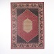 Osted Antik & Design præsenterer: Bidjar Orientalsk Tæppe med Geometrisk Medaljon Iran 220 x 160 cm