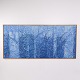 Osted Antik & Design præsenterer: Oliemaleri på Lærred Signeret BES 93 109 x 239 cm af Bendt Engelbrecht-Sørensen