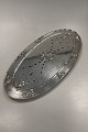 Danam Antik præsenterer: Georg Jensen Sølv Fiskefad med Rist No. 206