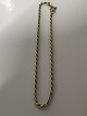 Antik Huset præsenterer: Rope Armbånd, 14 Karat Guld Længde 17,8 cm.