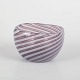 L'Art præsenterer: Murano, skål i latticino-teknik.