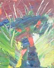 L'Art præsenterer: Lars Bertle, olie på plade, listet svensk billedkunstner.