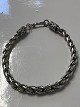Antik Huset præsenterer: Sølvarmbånd Flettet / Snoet i sterlingsølv.Længde 19,5 cm.