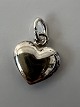 Antik Huset presents: Heart Pendant / Charms in sterling silver.Length. 1.6 cm.