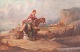 L'Art præsenterer: William Shayer, attribueret, olie på lærred, britisk kunstner.