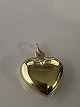 Antik Huset præsenterer: 14 karat guld Hjerte.Charms / Vedhæng.Højde 1,7 cm.