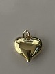 Antik Huset præsenterer: 14 karat guld. Hjerte.Charms / Vedhæng.Højde 1,6 cm.