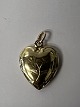 Antik Huset præsenterer: 14 karat guld. Hjerte.Charms / Vedhæng.Højde 2,0 cm.