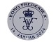 Antik K præsenterer: Royal Copenhagen Mindeplatte fra 2024Kong Frederik X