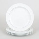 L'Art præsenterer: Grethe Meyer for Royal Copenhagen, Blåkant, sæt med fire middagstallerkener.
