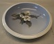 Klosterkælderen præsenterer: 0053-2528 Kgl. Skål med frugtblomster på gren 21.5 cm Kongelig Dansk Porcelæn