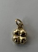 Antik Huset præsenterer: 14 karat guld. Firkløver.Charms / Vedhæng.Højde 1,1 cm.