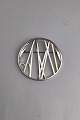 Georg Jensen Sterling Sølv + 18 kt Guld Jubilæumsbroche