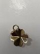 Antik Huset præsenterer: 14 karat guld. Firkløver.Charms / Vedhæng.Højde 1,5 cm.
