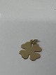 Antik Huset præsenterer: 14 karat guld. Firkløver.Charms / Vedhæng.Højde 1,7 cm.