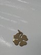 Antik Huset præsenterer: 14 karat guld. Firkløver.Charms / Vedhæng.Højde 2,2 cm.
