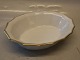 Klosterkælderen præsenterer: Palace 8632-1536 Salatskål, oval 6 x 24 cm (578) guld & grå kant (1161) Kongelig ...