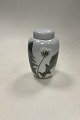 Danam Antik præsenterer: Royal Copenhagen Art Nouveau Vase med Låg No. 113 / 18