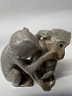 Bing & Grøndahl figur, par aber.Dek. Nr. 1524.