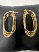 Antik Huset præsenterer: 9 karat guld Hænge øreringe.Længde 3,5 cm.