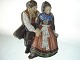 Large Dahl Jensen Figurine: Proposal. 
Beautifully decorated, 
Dec. Number 1220,
SOLD