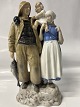 Antik Huset præsenterer: Bing & Grøndahl Figur, Fisker familie.Dek. Nr. 2025.