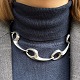 Antik Damgaard-Lauritsen præsenterer: Bent Knudsen; Halskæde i sterling sølv, nr. 46