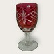 Moster Olga - Antik og Design præsenterer: Bøhmisk krystal glasVin glas*125kr