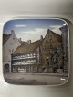 Antik Huset præsenterer: Royal Copenhagen Firkantet asiet, Ellen Marsvins Hus Aalborg.Dek. Nr. 3509.