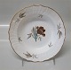 Klosterkælderen præsenterer: 702-1616 Lille dyb 22 cm Brun Tulipan Svejfet # 702 Kongelig Dansk Spise- og kaffestel