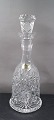Polonia Kristall Karaffe mit Original Stopfen 30cm