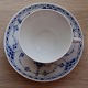 Blue Fluted Half lace Danish porcelain, settings chocolate cup No 713