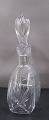 Danish carafe with grindings and the original stopper 24cm