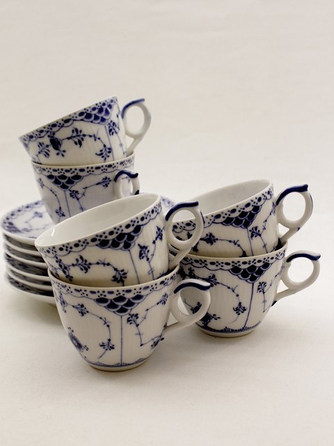 Royal Copenhagen blue fluted half lace cup 1/626 sold