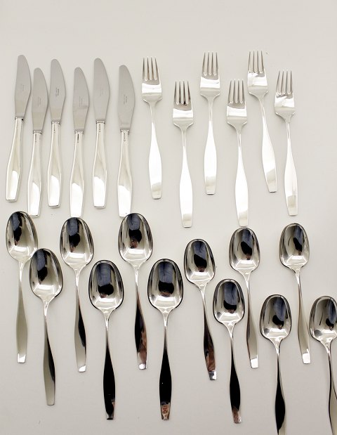 Hans Hansen Charlotte sterling silver 6 person cutlery