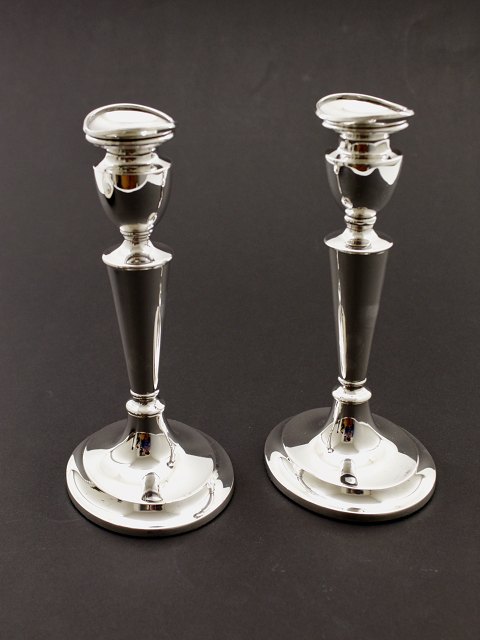 Sv. Toxværd 830 silver candlesticks sold