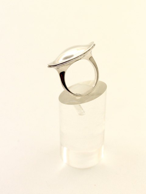 Georg Jensen Sterling sølv ring  fiskefad formet 
# 274.