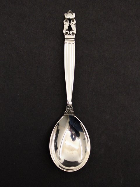 Georg Jensen Acorn compote spoon