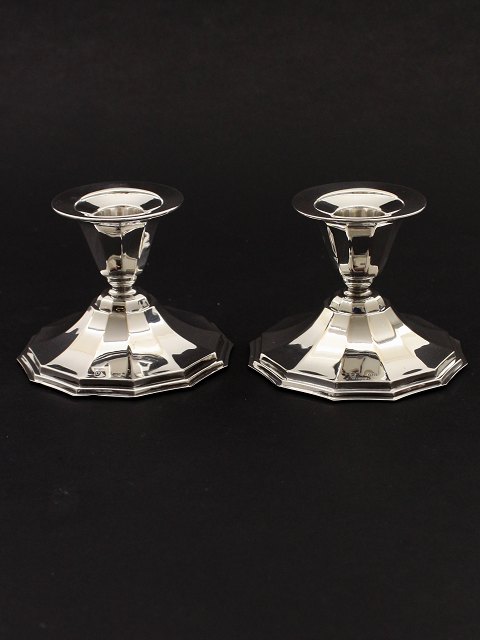 Silver candlesticks