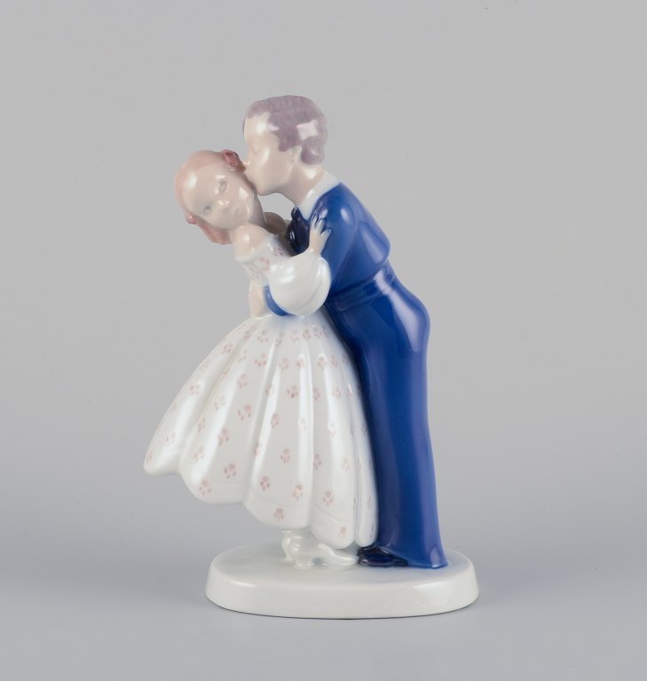 Bing og Grøndahl, porcelænsfigur af ”Ungdommelig dristighed”.