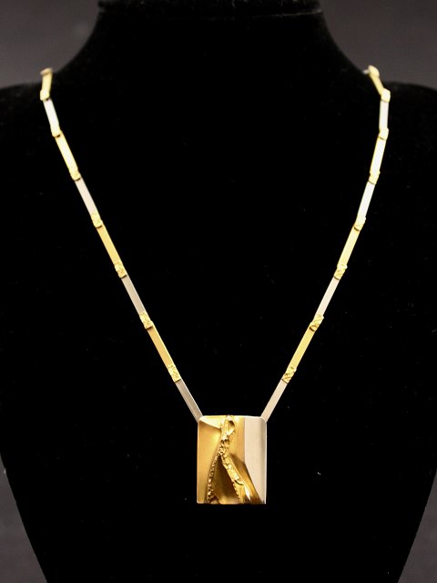 Björn Weckström for Lapponia necklace of 14 kt. gold