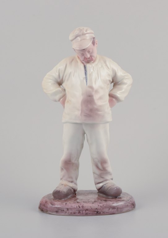 Bing & Grøndahl, porcelænsfigur af murer.